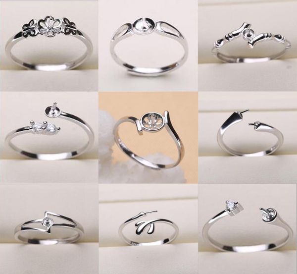 pearl ring settings 925 sterling silver ring settings 9 styles diy ring for women adjustable size jewelry settings gift statement 3926281, Slivery;crystal
pearl ring settings 925 sterling silver ring settings 9 styles diy ring for women adjustable size jewelry settings gift statement 3926281, Slivery;crystal