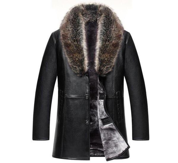 mens winter leather jackets fur coats 5xl overcoat real raccoon fur collar shearling warm outerwear windbreaker waterproof9605061, Black
mens winter leather jackets fur coats 5xl overcoat real raccoon fur collar shearling warm outerwear windbreaker waterproof9605061, Black