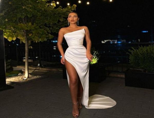 white prom dresses long straight high slit satin party gown plus size strapless formal occasion women dress3839734, Black
white prom dresses long straight high slit satin party gown plus size strapless formal occasion women dress3839734, Black