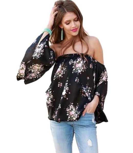 women039s tshirt fashion women floral blouse summer long sleeve off shoulder shirt loose casual clothes maternity8676821, White
women039s tshirt fashion women floral blouse summer long sleeve off shoulder shirt loose casual clothes maternity8676821, White