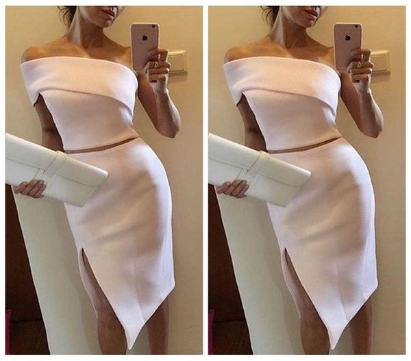 fashion white two piece off shoulder cocktail dresses sheath short formal events outfits prom party gowns with split5234507, Black
fashion white two piece off shoulder cocktail dresses sheath short formal events outfits prom party gowns with split5234507, Black