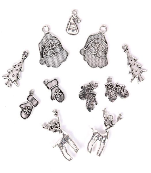 54pcs vintage metal christmas charm for bracelets necklace diy metal jewelry making293m4436474, Bronze;silver
54pcs vintage metal christmas charm for bracelets necklace diy metal jewelry making293m4436474, Bronze;silver