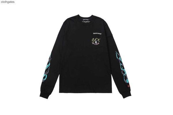 correct t shirt heartz mens shirts fashion 23ss chromez designer black graffiti long sleeve t-shirt men, White;black
correct t shirt heartz mens shirts fashion 23ss chromez designer black graffiti long sleeve t-shirt men, White;black