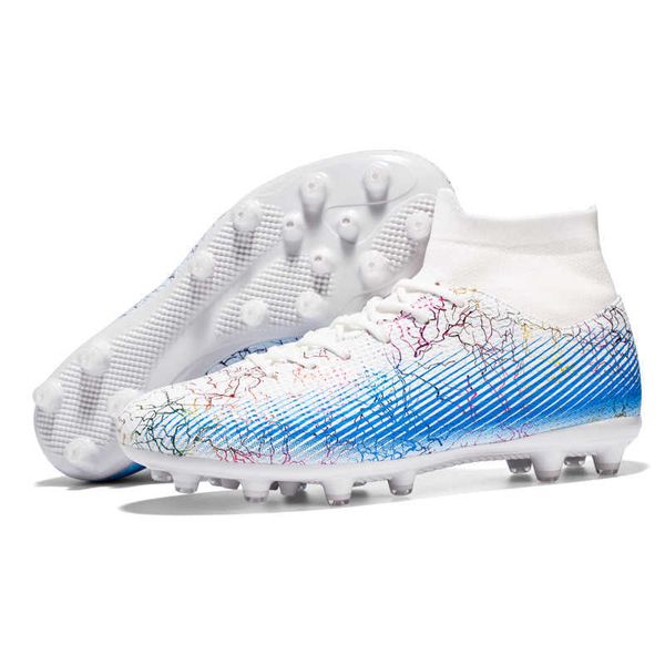 high womens mens football boots tf ag black white soccer shoes youth training shoes big size 35-47
high womens mens football boots tf ag black white soccer shoes youth training shoes big size 35-47