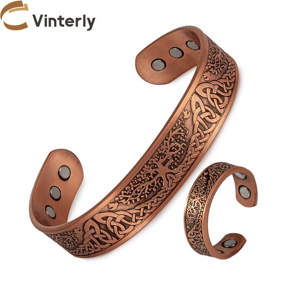 wedding jewelry sets magnetic pure copper jewelryset adjustable bracelet ring vintage tree health energy arthritis set for women men 230809, Slivery;golden
wedding jewelry sets magnetic pure copper jewelryset adjustable bracelet ring vintage tree health energy arthritis set for women men 230809, Slivery;golden