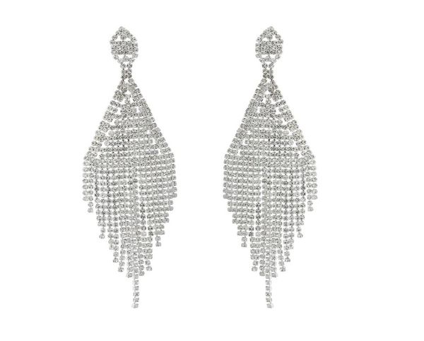 fashion diamond dropshaped with bright full rhinestone tassel drop dangle earrings for women wedding gift8613290, Silver
fashion diamond dropshaped with bright full rhinestone tassel drop dangle earrings for women wedding gift8613290, Silver