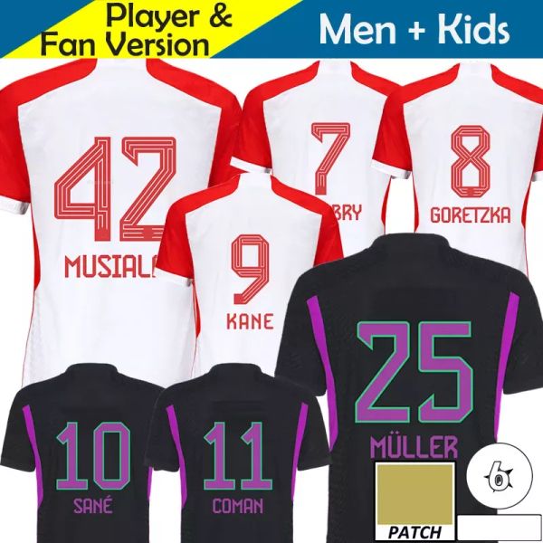 23 24 kane soccer jerseys 2023 maillot munchen football shirt kids kit player version de foot home away de ligt musiala mane sane coman muni, Black;yellow
23 24 kane soccer jerseys 2023 maillot munchen football shirt kids kit player version de foot home away de ligt musiala mane sane coman muni, Black;yellow