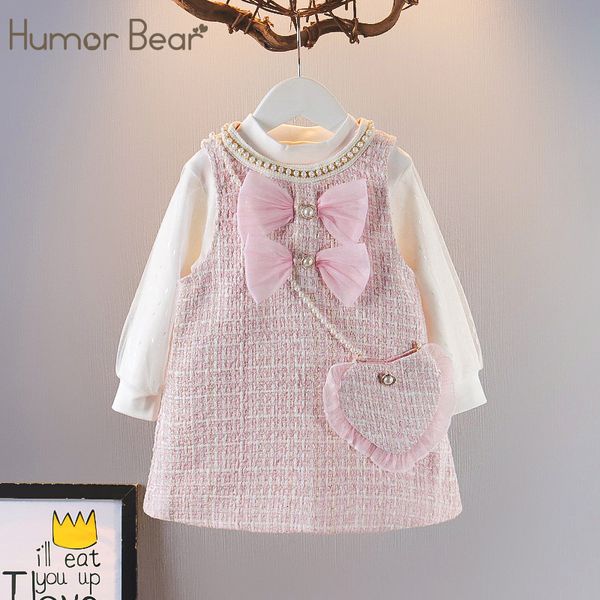 clothing sets humor bear girl dress autumn long sleeve plaid princess dress bags 3pcs sweet style kid clothes vestido 2 6y 230810, White
clothing sets humor bear girl dress autumn long sleeve plaid princess dress bags 3pcs sweet style kid clothes vestido 2 6y 230810, White