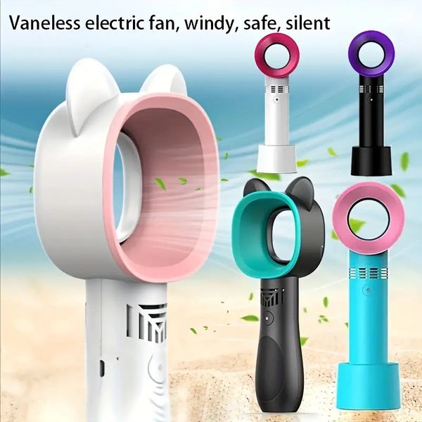 stay cool and stylish with this adorable usb rechargeable cat bladeless fan
stay cool and stylish with this adorable usb rechargeable cat bladeless fan