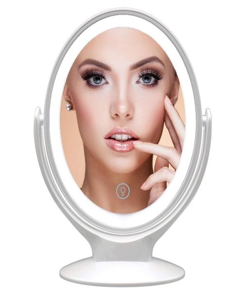 led travel make up mirror with light for makeup round cosmetic magnifying handheld portable vanity mirror white aesfee double side6124594
led travel make up mirror with light for makeup round cosmetic magnifying handheld portable vanity mirror white aesfee double side6124594