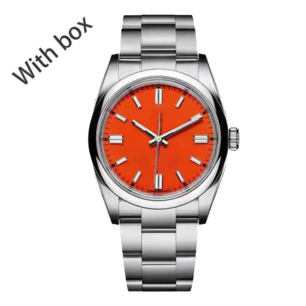 mens watchs watch for women luxury watches 36mm 41mm 8215 movement precision sapphire stainless steel watchband folding buckle smooth bezel, Slivery;brown
mens watchs watch for women luxury watches 36mm 41mm 8215 movement precision sapphire stainless steel watchband folding buckle smooth bezel, Slivery;brown