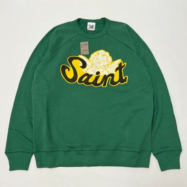 mens hoodies sweatshirts saint 22aw angel raglan sweat shirt male female cracked print oversize vintage sweatshirt 230809, Black
mens hoodies sweatshirts saint 22aw angel raglan sweat shirt male female cracked print oversize vintage sweatshirt 230809, Black