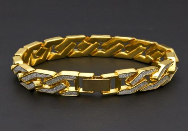 cuban link chain bracelet for mens iced out hip hop bracelets jewelry gold plating bangle zircon chains4276088, Black
cuban link chain bracelet for mens iced out hip hop bracelets jewelry gold plating bangle zircon chains4276088, Black