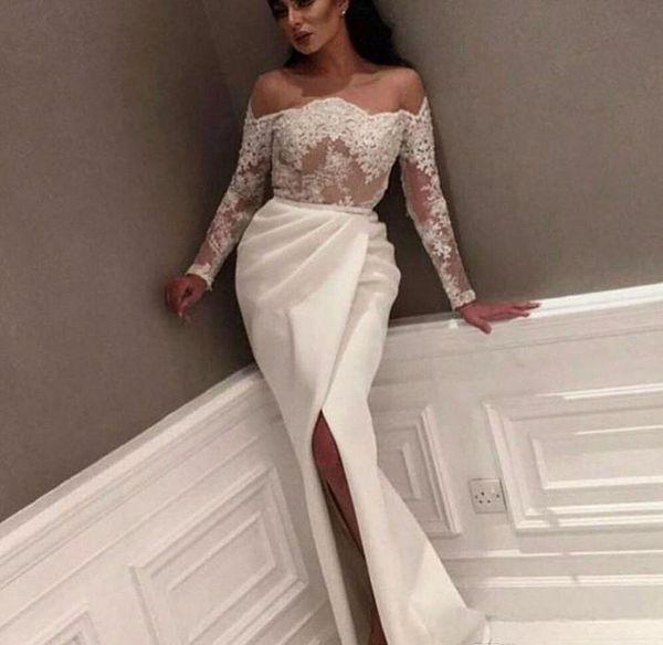 2019 sheath arabic split evening dress offshoulder long sleeves formal holiday wear prom party gown custom made plus size5291206, Black;red
2019 sheath arabic split evening dress offshoulder long sleeves formal holiday wear prom party gown custom made plus size5291206, Black;red