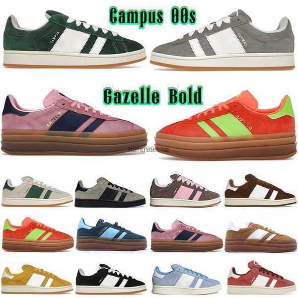 2023 mens running shoes campus 00s suede sneakers gazelle bold platform shoe pink glow crystal grey dark green cloud white designer men wome, Black
2023 mens running shoes campus 00s suede sneakers gazelle bold platform shoe pink glow crystal grey dark green cloud white designer men wome, Black