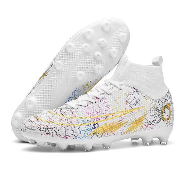 new mens football boots tf ag children's soccer shoes comfortable youth training shoes black white lightning lines size 35-47
new mens football boots tf ag children's soccer shoes comfortable youth training shoes black white lightning lines size 35-47