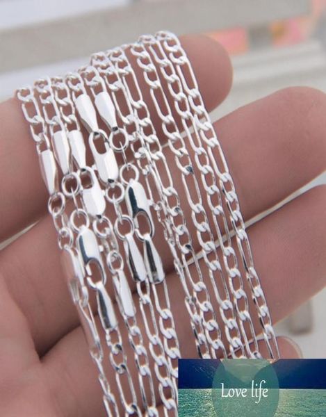 10pcs 925 solid sterling silver chains 2mm women039s figaro link necklace 16quot30quot7359567
10pcs 925 solid sterling silver chains 2mm women039s figaro link necklace 16quot30quot7359567