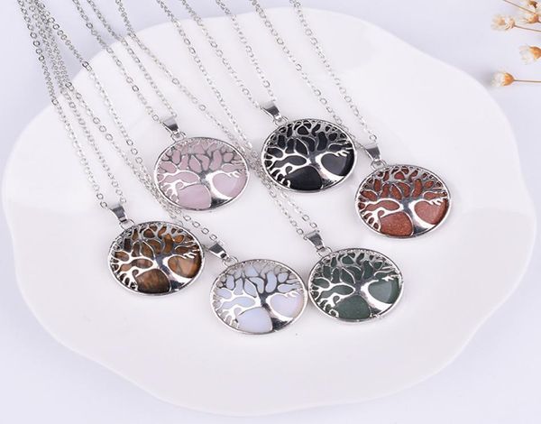 of hollow tree natural life pink stone tinger039s eye gemstone charms necklace rose quartz druzy jewelry women i7rz8929257, Silver
of hollow tree natural life pink stone tinger039s eye gemstone charms necklace rose quartz druzy jewelry women i7rz8929257, Silver