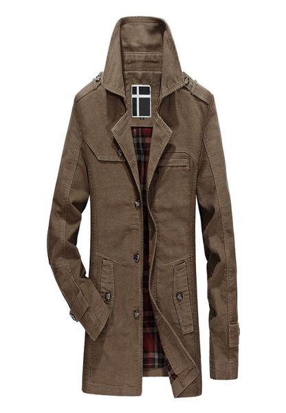 spring autumn trench coat men full sleeve turndown collar midlong jacket men casual cotton male trench coat abrigo hombre5304453, Tan;black
spring autumn trench coat men full sleeve turndown collar midlong jacket men casual cotton male trench coat abrigo hombre5304453, Tan;black