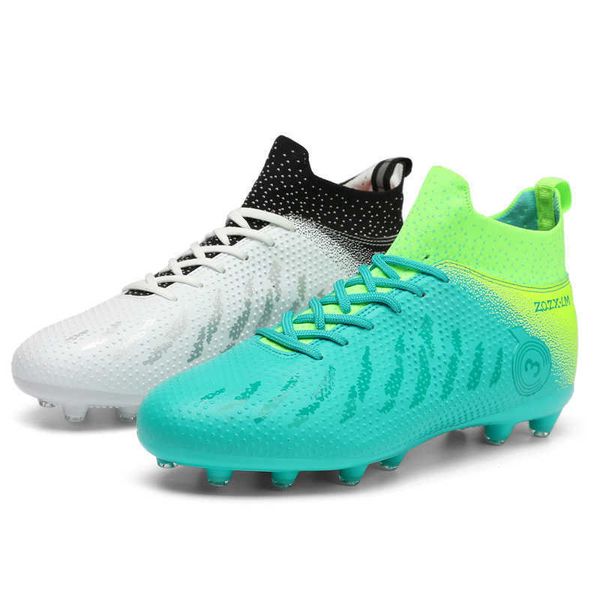 childrens high football boots tf ag youth soccer shoes boys girls sports trainers gradient color big size 31-48 black white green
childrens high football boots tf ag youth soccer shoes boys girls sports trainers gradient color big size 31-48 black white green