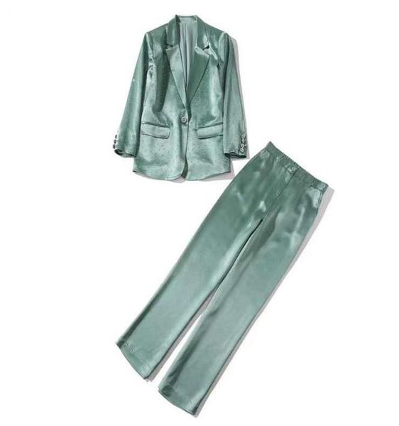 european and american women039s clothing 2020 winter new style long sleeve ironing drill jacket trousers fashion suit twopiece1441686, White
european and american women039s clothing 2020 winter new style long sleeve ironing drill jacket trousers fashion suit twopiece1441686, White