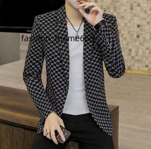 men's suits blazers fashion casual luxury ggity letter brand designer printing long sleeve slim suit blazers jacket coat, White;black
men's suits blazers fashion casual luxury ggity letter brand designer printing long sleeve slim suit blazers jacket coat, White;black