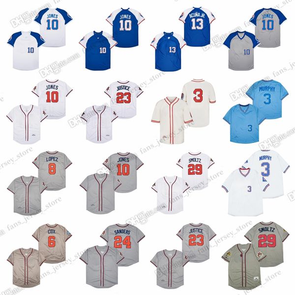 retro baseball jerseys murphy chipper jones acuna jr. david justice sanders mitchell and ness stitched jersey white grey rice white, Blue;black
retro baseball jerseys murphy chipper jones acuna jr. david justice sanders mitchell and ness stitched jersey white grey rice white, Blue;black