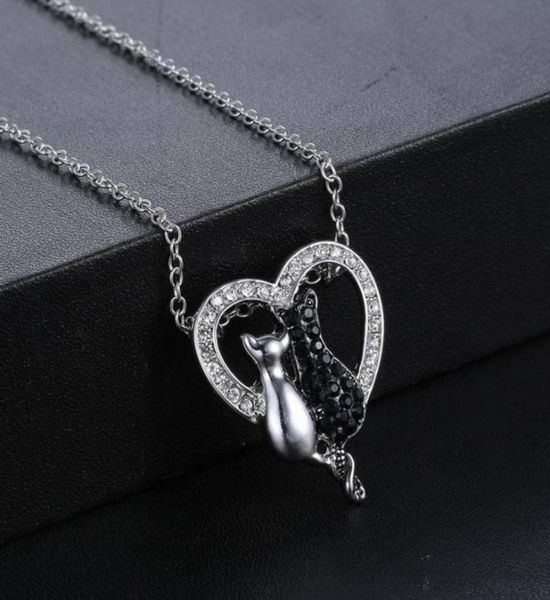 diamond crystal couple cat heart necklace silver pendant chain women necklaces fashion jewelry gift will and sandy2906262
diamond crystal couple cat heart necklace silver pendant chain women necklaces fashion jewelry gift will and sandy2906262