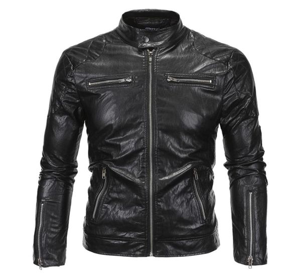 whole 2016 new spring autumn leather jacket men slim standard stand collar jacket faux leather moto coat suede 18y6192794404, Black
whole 2016 new spring autumn leather jacket men slim standard stand collar jacket faux leather moto coat suede 18y6192794404, Black
