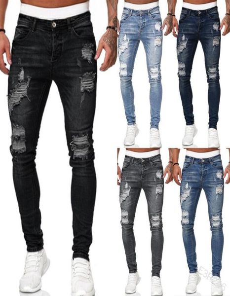 mens ripped skinny jeans blue slim fit hole pencil pants casual biker trousers streetwear denim man clothing6220351
mens ripped skinny jeans blue slim fit hole pencil pants casual biker trousers streetwear denim man clothing6220351