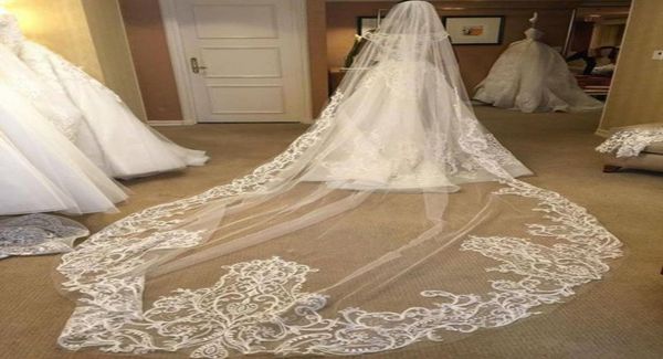 gorgeous beaded 3m one layer wedding veils lace applique trim long cathedral length veils custom made tulle bridal veil with comb8680517, Black
gorgeous beaded 3m one layer wedding veils lace applique trim long cathedral length veils custom made tulle bridal veil with comb8680517, Black