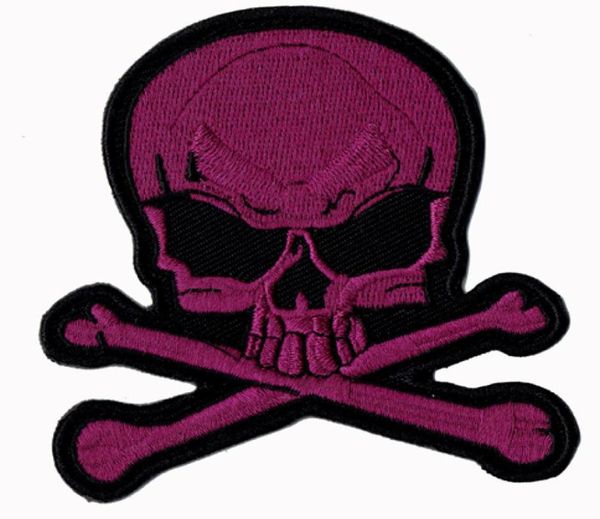 fashion skull bones embroidered patch iron on jacket shirts hats patch supplier punk emblem purple 9cm badge5966414, Black
fashion skull bones embroidered patch iron on jacket shirts hats patch supplier punk emblem purple 9cm badge5966414, Black
