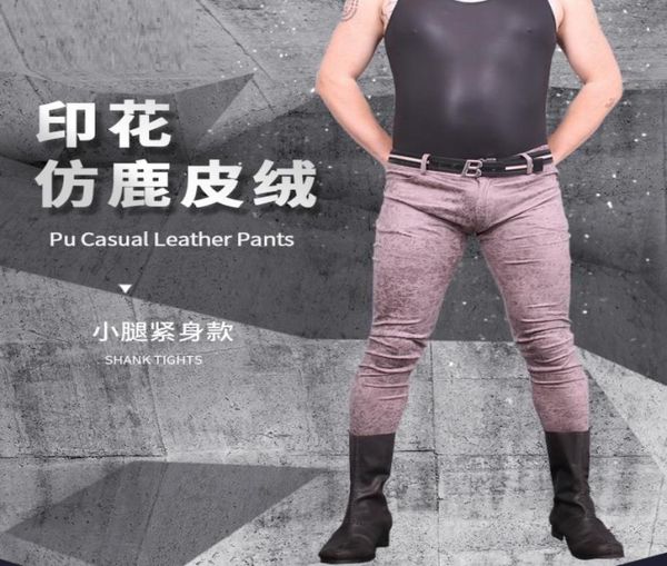 men039s pants men faux leather velvet trousers slim tight casual high stretchy stylish1311372, Black
men039s pants men faux leather velvet trousers slim tight casual high stretchy stylish1311372, Black