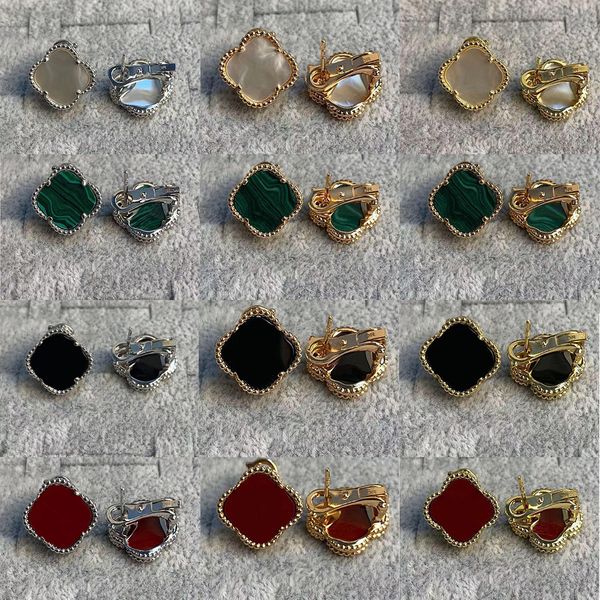 womens earrings fashion stud designer earings clover stainless elegant for woman four leaf ear clip valentine's mother's day weddi, Golden;silver
womens earrings fashion stud designer earings clover stainless elegant for woman four leaf ear clip valentine's mother's day weddi, Golden;silver