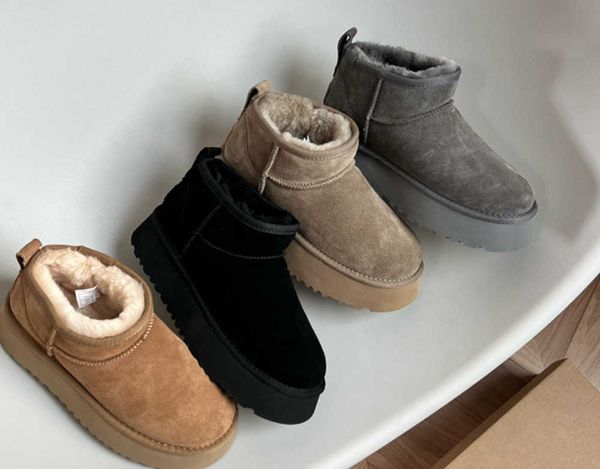designer platform mini boot classic warm ankle snow boots australia fur fluffy booties real leather thick bottom winter women shoes14, Black
designer platform mini boot classic warm ankle snow boots australia fur fluffy booties real leather thick bottom winter women shoes14, Black