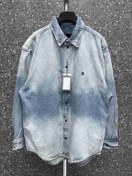 men's jackets designer high version b family denim shirt jacket with heavy craftsmanship and gradually changing color trend, fashionabl, Black;brown
men's jackets designer high version b family denim shirt jacket with heavy craftsmanship and gradually changing color trend, fashionabl, Black;brown