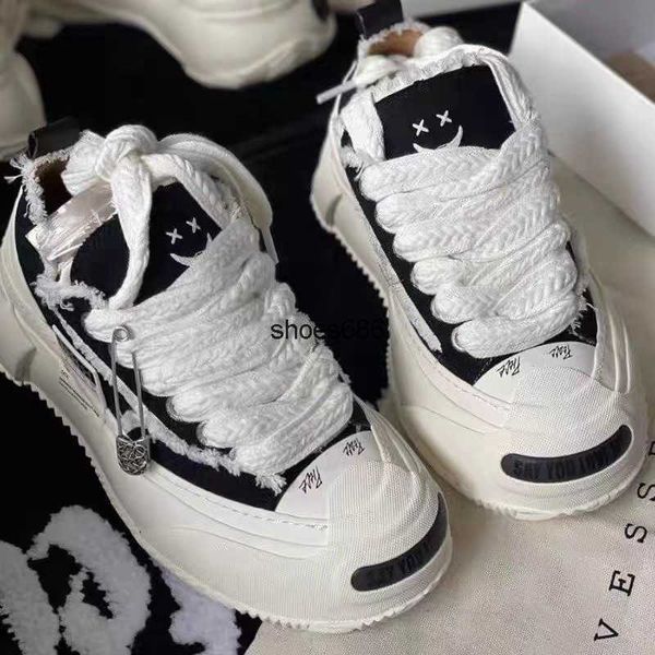 vanness wu's cotton candy canvas shoes of the same style women's hidden version 2.0 open smile beggar shoes lovers' elevated, Black
vanness wu's cotton candy canvas shoes of the same style women's hidden version 2.0 open smile beggar shoes lovers' elevated, Black