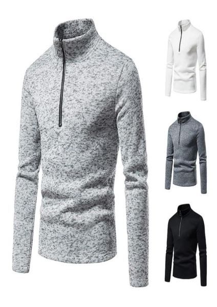 men039s sweaters 2021 spring pullover warm knitted sweater men solid casual turtleneck half zip winter fleece pullovers 5633558, White;black
men039s sweaters 2021 spring pullover warm knitted sweater men solid casual turtleneck half zip winter fleece pullovers 5633558, White;black