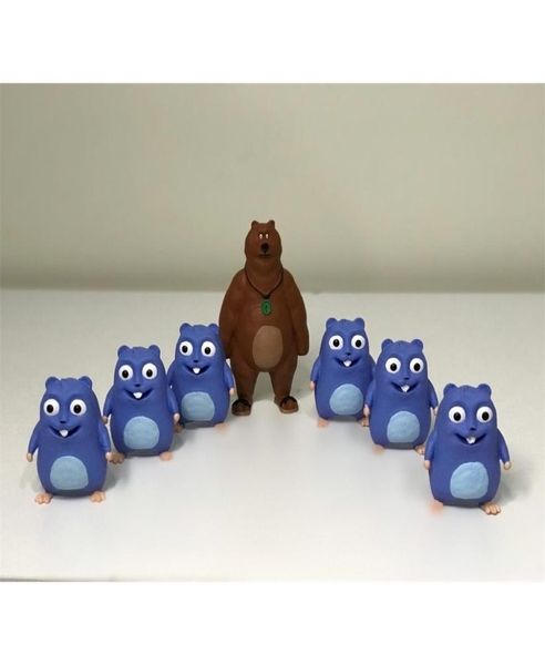 v lemmingler oyuncaclary grizzy and the lemmings figure toys6959637, Blue