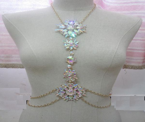fashion ab crystal body chains jewelry waist bikini beach belly chains harness gold pendant necklaces sandy accessories fema6596272, Silver
fashion ab crystal body chains jewelry waist bikini beach belly chains harness gold pendant necklaces sandy accessories fema6596272, Silver