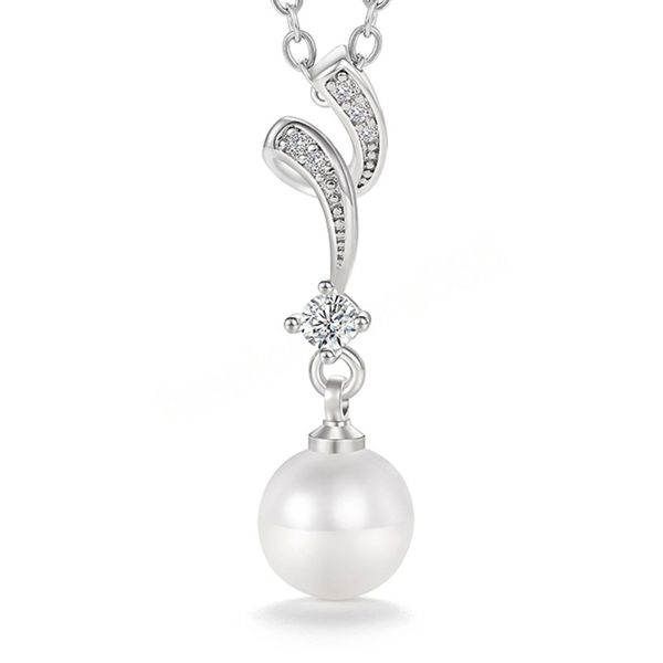 bridal wedding necklace silver color chain elegant imitation pearl pendant necklace fashion jewelry for women
bridal wedding necklace silver color chain elegant imitation pearl pendant necklace fashion jewelry for women
