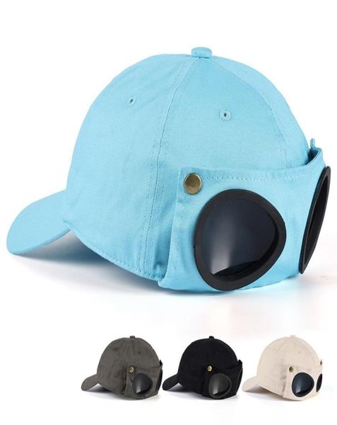 fashion pilot baseball cap cotton goggles beanies hats uv protection casual outdoor snowboard skiing hat with glasses16121014265114, Black;white
fashion pilot baseball cap cotton goggles beanies hats uv protection casual outdoor snowboard skiing hat with glasses16121014265114, Black;white
