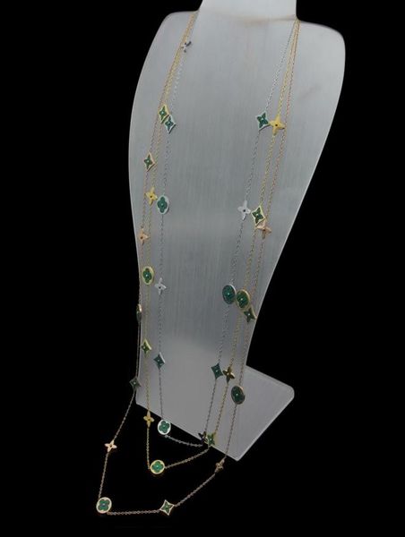 europe america style lady women titanium steel initials long necklace sweater chain with 11 motifs mother of pearl malachite flowe2799774, Silver
europe america style lady women titanium steel initials long necklace sweater chain with 11 motifs mother of pearl malachite flowe2799774, Silver