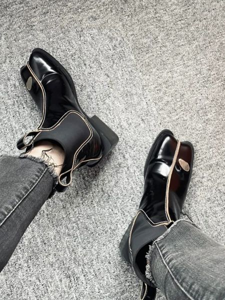 boots concave square toe chunky heel short black patent stretch ankle botas personality botines chelsea women shoes 230810
boots concave square toe chunky heel short black patent stretch ankle botas personality botines chelsea women shoes 230810