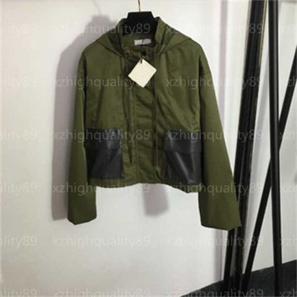 womens coat designer jackets for women trench coats patchwork leather pocket drawstring long sleeve hooded short parker green windbreaker de, Black;brown
womens coat designer jackets for women trench coats patchwork leather pocket drawstring long sleeve hooded short parker green windbreaker de, Black;brown