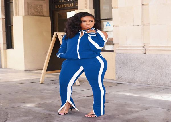 plus size casual women tracksuit two pieces set cardigan jogging femme side white jackets pants zipper sportwear autumn winter9482369, Gray
plus size casual women tracksuit two pieces set cardigan jogging femme side white jackets pants zipper sportwear autumn winter9482369, Gray