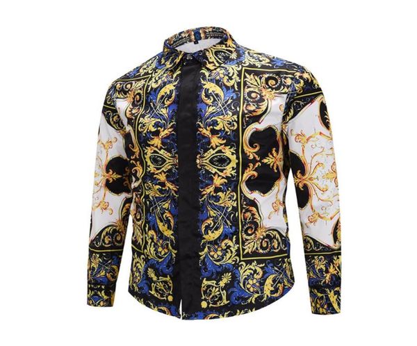 2018 new arrival men dress shirts fashion design 3d printed slim style long sleeve covered button to xxl7825094, White;black
2018 new arrival men dress shirts fashion design 3d printed slim style long sleeve covered button to xxl7825094, White;black