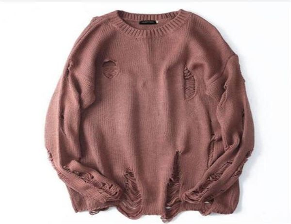 ripped destroyed holes distressed sweaters mens knitted pullover sweater male hip hop fashion loose sweater streetwear8765165, White;black
ripped destroyed holes distressed sweaters mens knitted pullover sweater male hip hop fashion loose sweater streetwear8765165, White;black