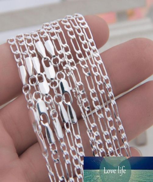 10pcs 925 solid sterling silver chains 2mm women039s figaro link necklace 16quot30quot3201531 
10pcs 925 solid sterling silver chains 2mm women039s figaro link necklace 16quot30quot3201531