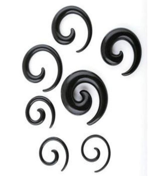 ear tunnel p31 100pcs mix 8 size black acrylic body jewelry spiral ear taper ear plug9115329, Silver
ear tunnel p31 100pcs mix 8 size black acrylic body jewelry spiral ear taper ear plug9115329, Silver